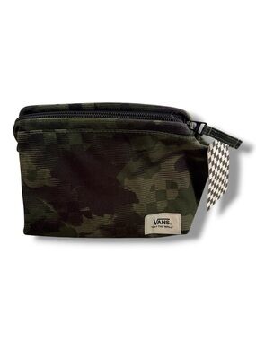 NWT Vans Dark Green Camo Toiletry Pouch